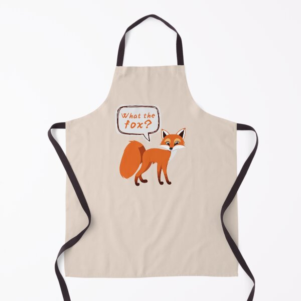 Item preview, What the fox? | Animal Fox Pun designed and sold by wonderxwander.