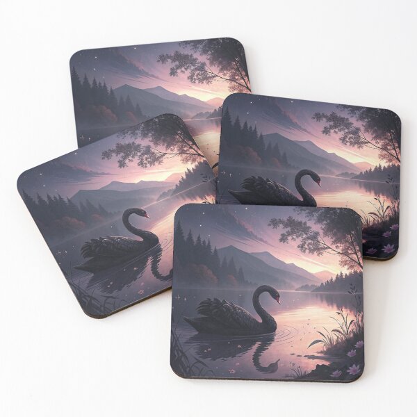 Item preview, El cuadro del cisne negro designed and sold by Ink And Inspire.