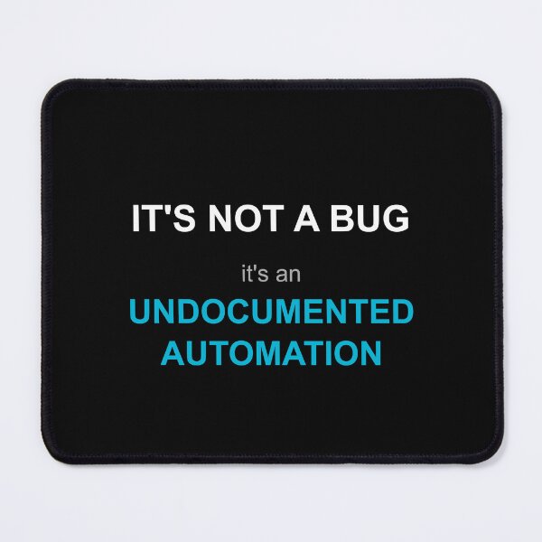 Item preview, It's Not a Bug It's an Undocumented Automation designed and sold by automatemyhome.