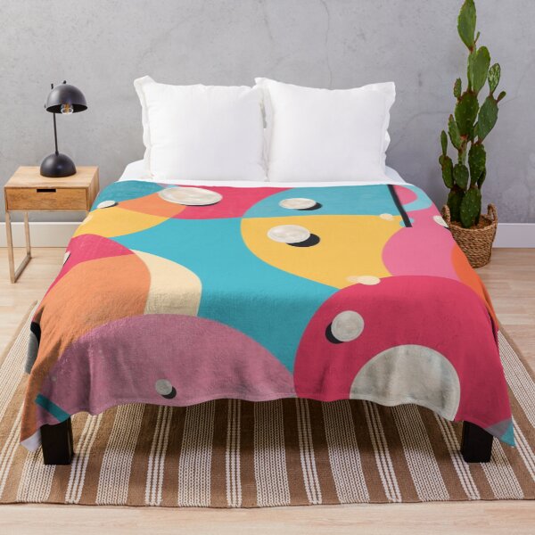 Item preview, Colorful Abstract Pattern with Pearls  designed and sold by AlinaSCorner.