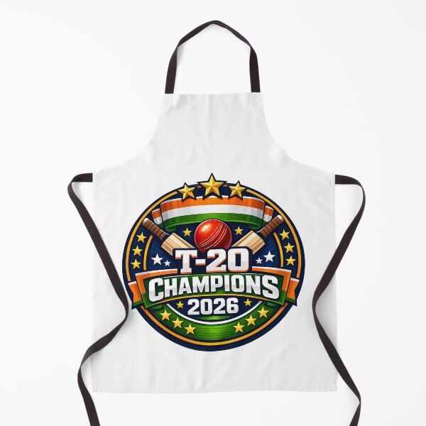 Item preview, India T20 Cricket Champions 2026 Victory Badge designed and sold by MimsTees.
