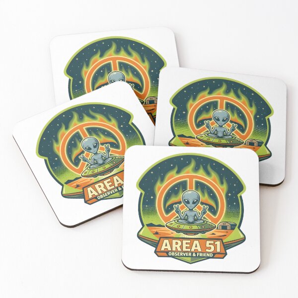 Item preview, Area 51 Peace Alien designed and sold by RobertMartinArt.