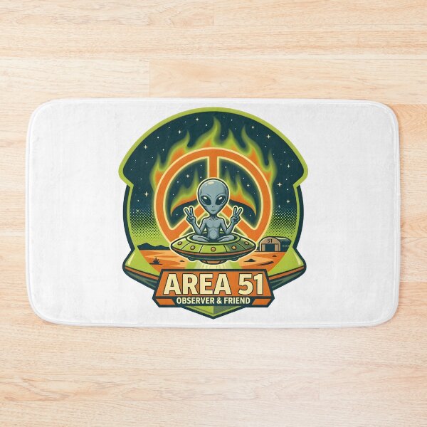 Item preview, Area 51 Peace Alien designed and sold by RobertMartinArt.