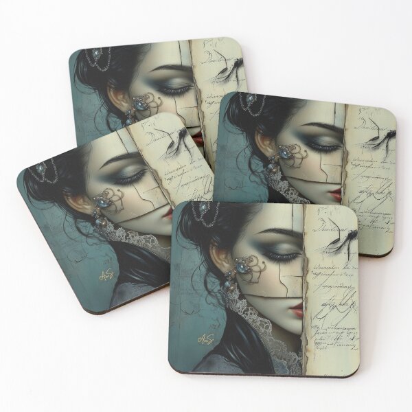 Item preview, The Vintage Tear Portraits designed and sold by AnaSolisART.