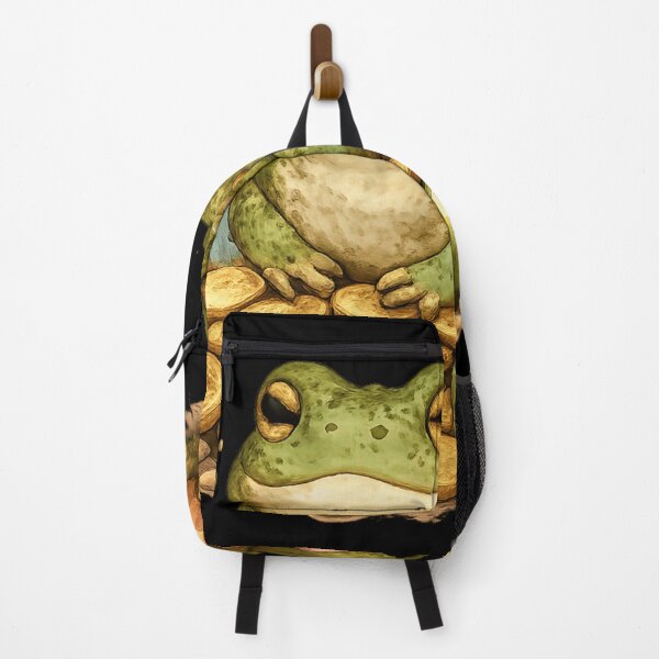 Item preview,  Hoarding Gold Trinkets Goblin Frog Cozy Fantasy designed and sold by Retro Mood Co.