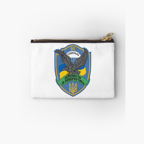Item preview, Ukrainian 95th Air Assault Brigade Military Emblem Patch designed and sold by CharlieDesings.