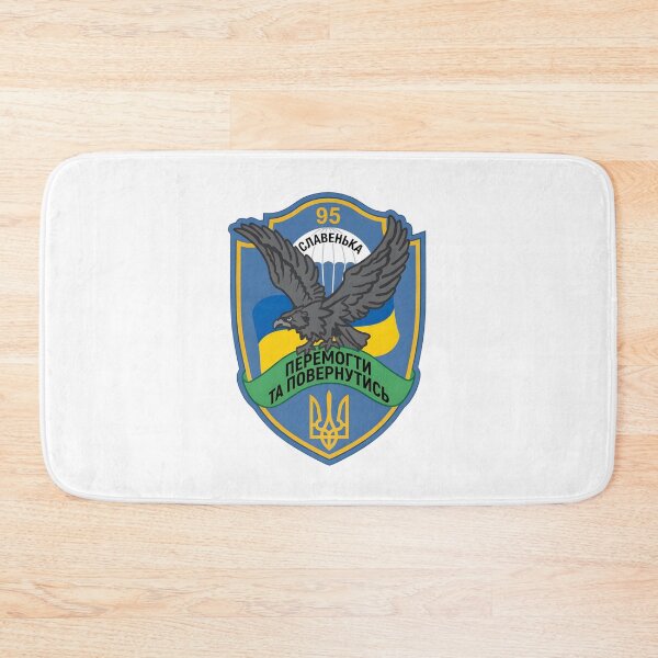 Item preview, Ukrainian 95th Air Assault Brigade Military Emblem Patch designed and sold by CharlieDesings.