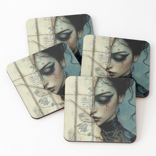 Item preview, The Vintage Tear Portraits designed and sold by AnaSolisART.