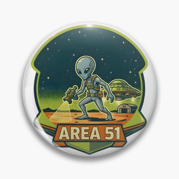 Item preview,  Area 51 Alien designed and sold by RobertMartinArt.
