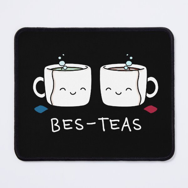 Item preview, Bes-Teas Besties Tea Wordplay Illustration designed and sold by CreareAT.