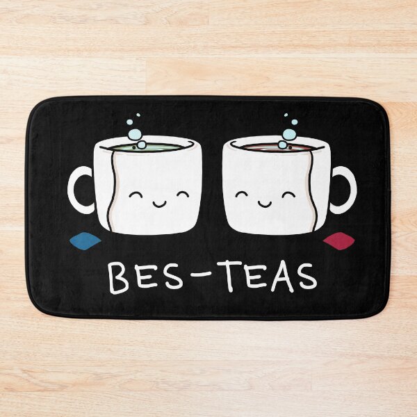 Item preview, Bes-Teas Besties Tea Wordplay Illustration designed and sold by CreareAT.