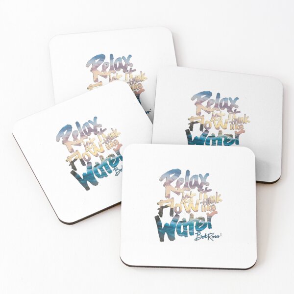Item preview, Bob Ross Relax Let it Flow designed and sold by Katie Morris Art.
