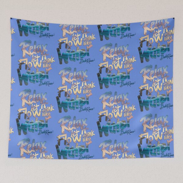 Item preview, Bob Ross Relájate, déjalo fluir designed and sold by Katie Morris Art.