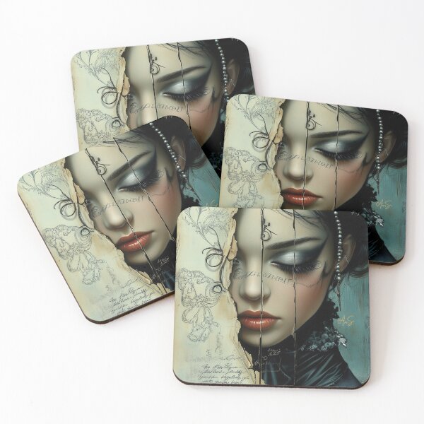 Item preview, The Vintage Tear Portraits designed and sold by AnaSolisART.
