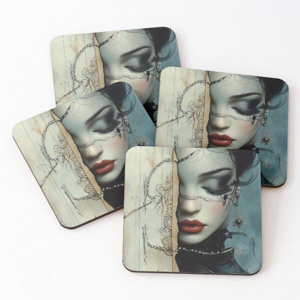 Item preview, The Vintage Tear Portraits designed and sold by AnaSolisART.