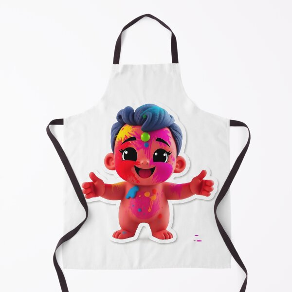 Item preview, Traditional Child in Holi Attire designed and sold by Teewave-Ashish.