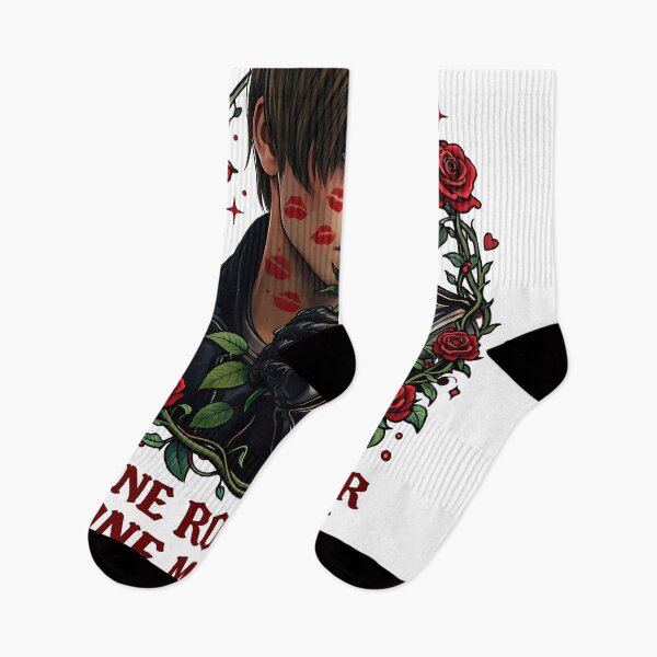 Item preview, Leon S Kennedy Resident Evil 4 Remake One Rose For One Mission Fan Art designed and sold by blastercreation.