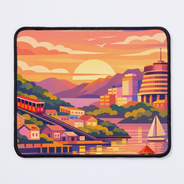 Item preview, Wellington Travel Poster designed and sold by MatthewHeights.
