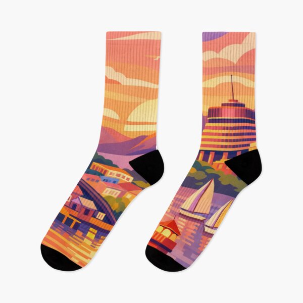 Item preview, Wellington Travel Poster designed and sold by MatthewHeights.