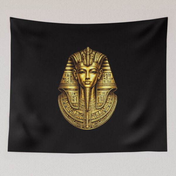 Item preview, Tutankhamun art inspired – Ancient Egyptian Pharaoh Design designed and sold by GulfSignature.