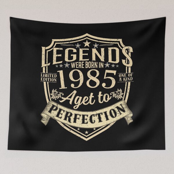 Item preview, Legends Were Born In 1985 Aged To Perfection Vintage Birthday Gift designed and sold by MixedVibes Co..