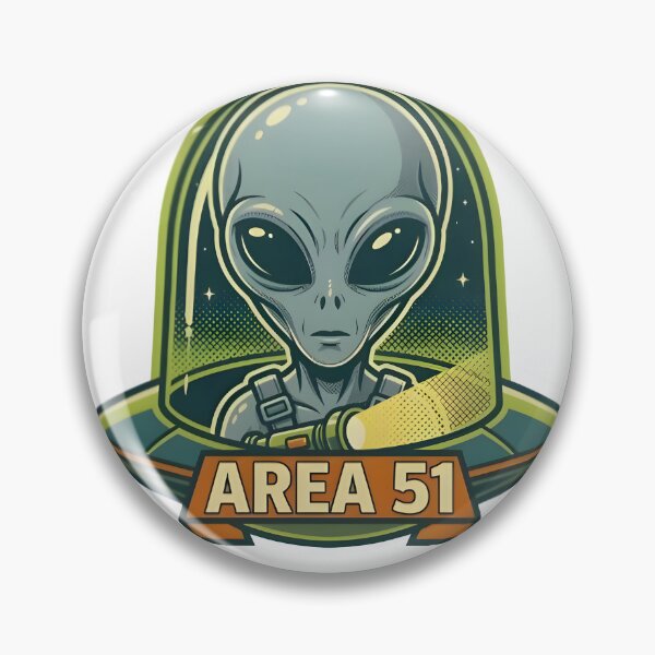 Item preview, Area 51 Alien designed and sold by RobertMartinArt.