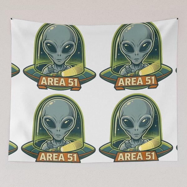 Item preview, Area 51 Alien designed and sold by RobertMartinArt.