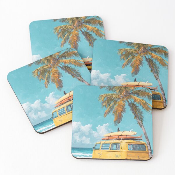 Item preview, Sun-Kissed Surf & Van Adventure designed and sold by Venon28.