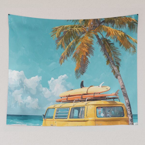 Item preview, Sun-Kissed Surf & Van Adventure designed and sold by Venon28.