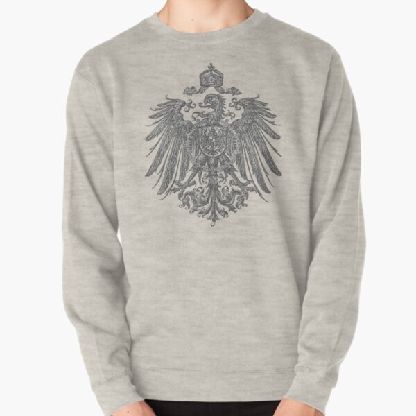 German Heritage, 1888 Feathered Reich Eagle Pullover Sweatshirt