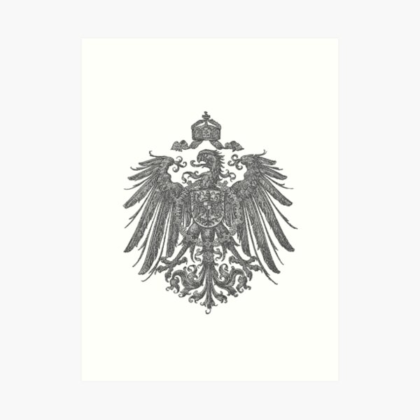 Germany Art Prints Redbubble - german eagle roblox