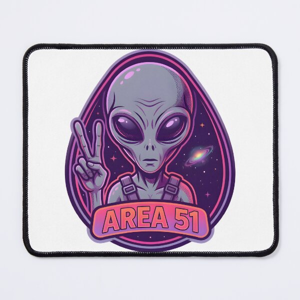Item preview, Area 51 Peace Alien designed and sold by RobertMartinArt.