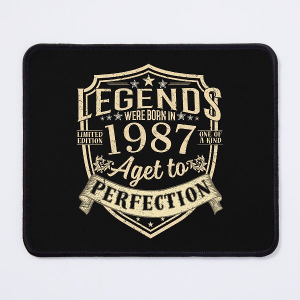Item preview, Legends Were Born In 1987 Aged To Perfection Vintage Birthday Gift designed and sold by MixedVibes Co..