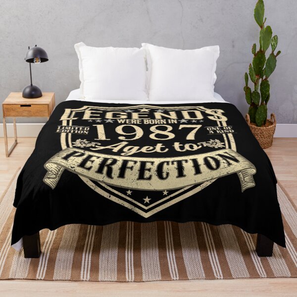 Item preview, Legends Were Born In 1987 Aged To Perfection Vintage Birthday Gift designed and sold by MixedVibes Co..