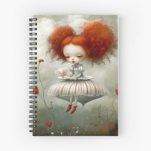 Item preview, Floating Tea Time - Inspired by Whimsical Lowbrow Art designed and sold by Piagor.