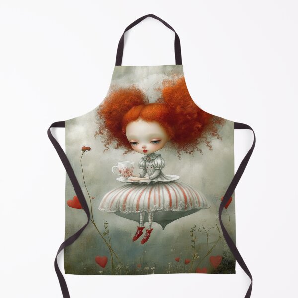 Item preview, Floating Tea Time - Inspired by Whimsical Lowbrow Art designed and sold by Piagor.