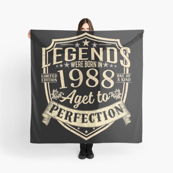 Item preview, Legends Were Born In 1988 Aged To Perfection Vintage Birthday Gift designed and sold by MixedVibes Co..