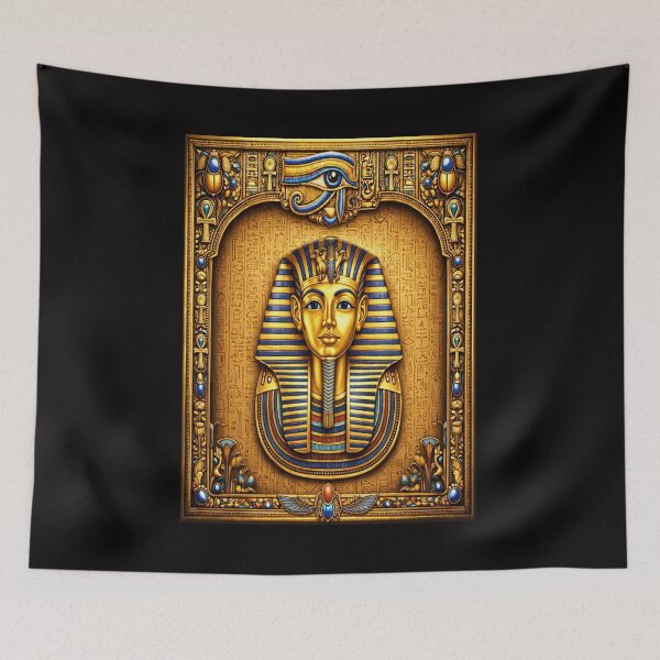 Item preview, Tutankhamun Golden Mask – Legendary Ancient Egypt Pharaoh designed and sold by GulfSignature.