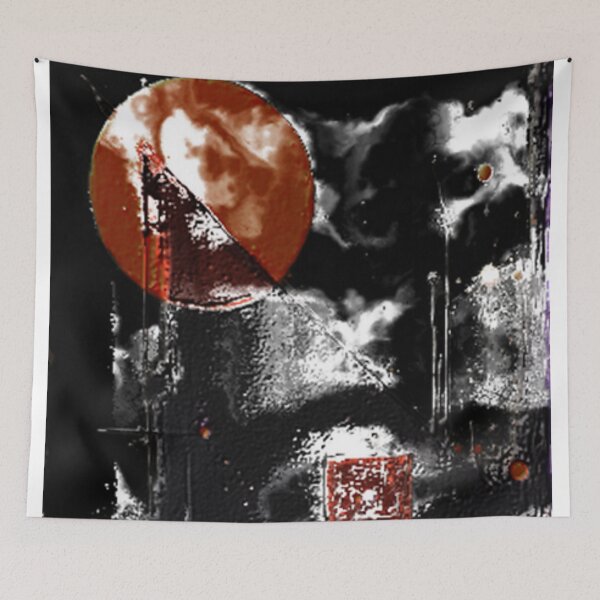 Item preview, orbital tension dark carnival 1.1 geometric abstract design designed and sold by SmashingDeals.