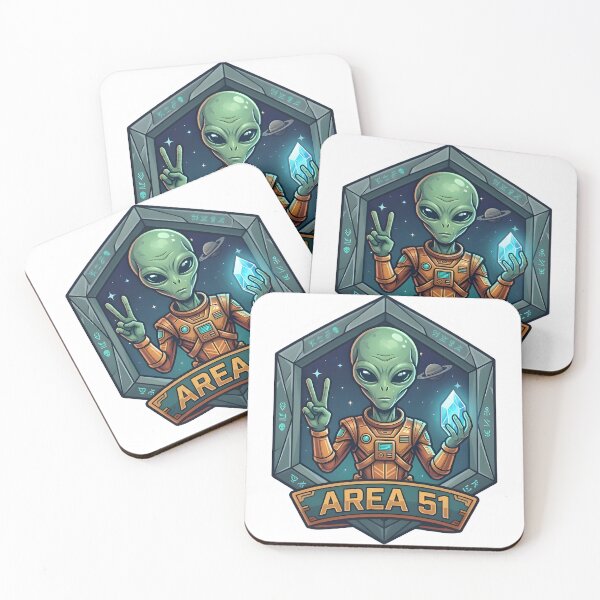 Item preview, Area 51 Peace Alien designed and sold by RobertMartinArt.