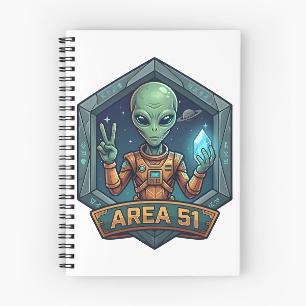 Item preview, Area 51 Peace Alien designed and sold by RobertMartinArt.