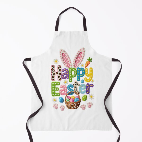 Item preview, Happy Easter Bunny Lettering – Cute Pastel Easter Bunny & Spring Flowers Design designed and sold by Cattlynn.