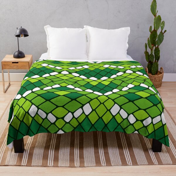 Item preview, Emerald Tree Boa Scale Jungle Pattern designed and sold by WildlifeInc.