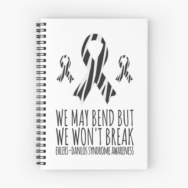 Item preview, EDS Awareness Ribbon - We May Bend But We Won't Break designed and sold by Jesabee Designs.