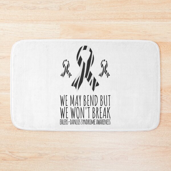 Item preview, EDS Awareness Ribbon - We May Bend But We Won't Break designed and sold by Designs by Jesabee.