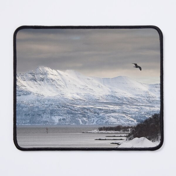 Item preview, Snow Covered Mountains in Arctic Norway designed and sold by Martyn R Arnold Fine Art Nature & Landscape Photography.