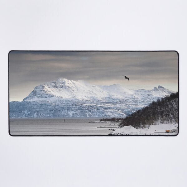 Item preview, Snow Covered Mountains in Arctic Norway designed and sold by Martyn R Arnold Fine Art Nature & Landscape Photography.