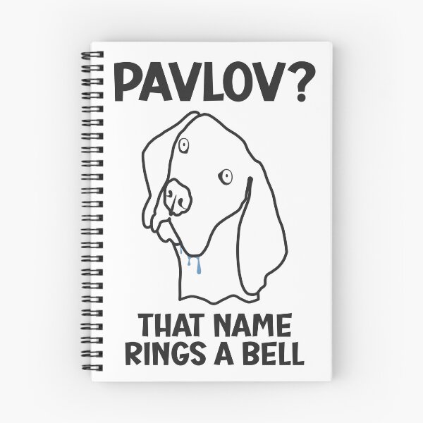 Item preview, Pavlov? That Name Rings a Bell – Witty Psychology Joke designed and sold by Jesabee Designs.