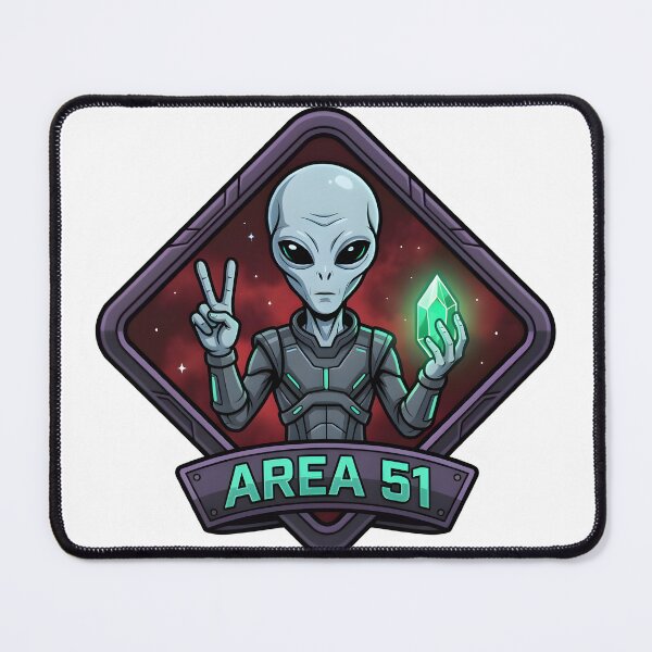 Item preview, Area 51 Peace Alien designed and sold by RobertMartinArt.