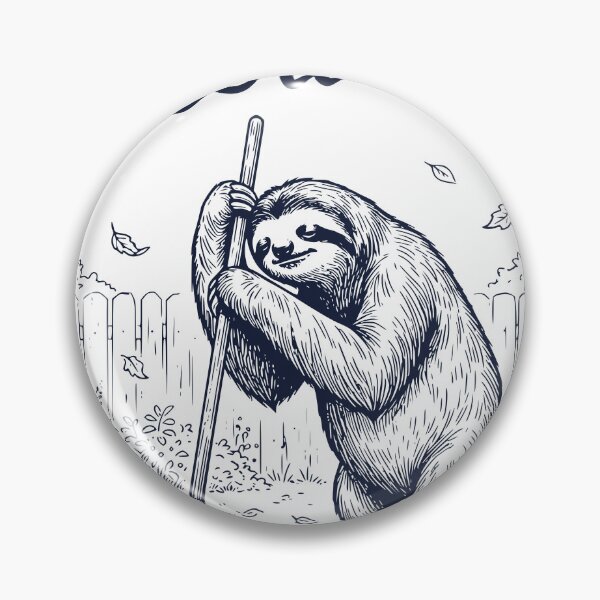 Item preview, Slowday Sloth Shirt – Getting Around To It – Funny Lazy Sloth Vintage Engraving Design designed and sold by TeeVerse27.